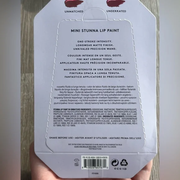 Fenty Beauty Mini Stunna Lip Paint Set - Picture 2 of 2